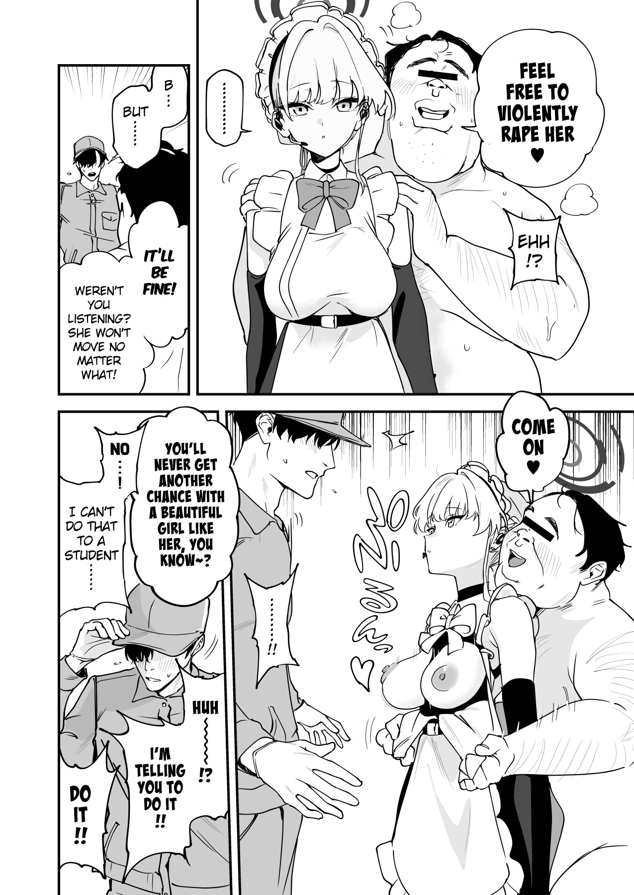 Hentai Manga Comic-Schale Hypnosis Hijacking 1.5-Read-13